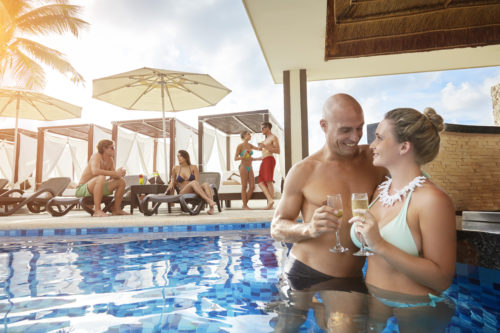 Desire Riviera Maya Resort Pool Couple