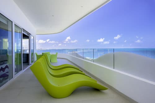 Temptation Cancun Resort | Oceanfront Penthouse Terrace