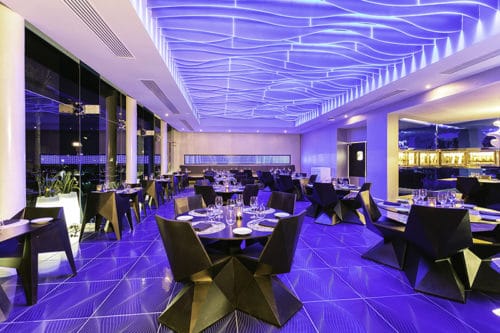 Temptation Cancun Resort | Sea Flirt Seafood Restaurant Dinner