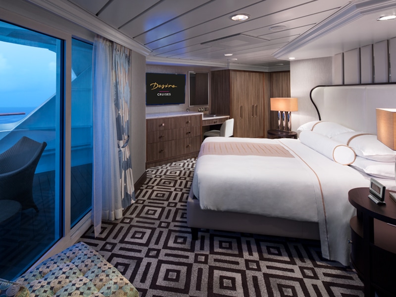Desire Rio de Janeiro Cruise Club World Owner's Suite