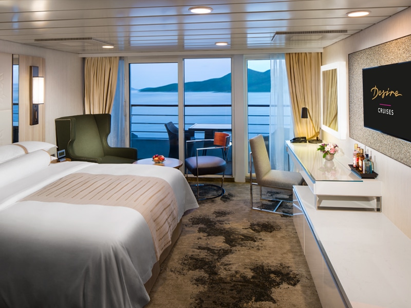 Desire Rio de Janeiro Cruise Club Continent Suite