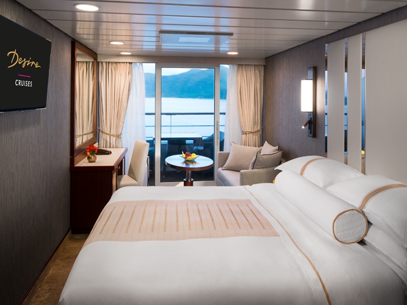 Desire Greek Islands Cruise | Club Veranda Stateroom