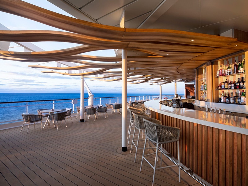 Temptation Caribbean Cruise | Sunset Bar